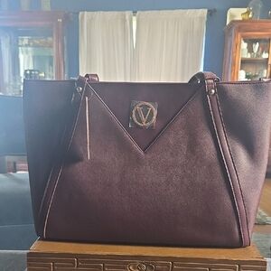 Chic Burgundy Tote Bag
